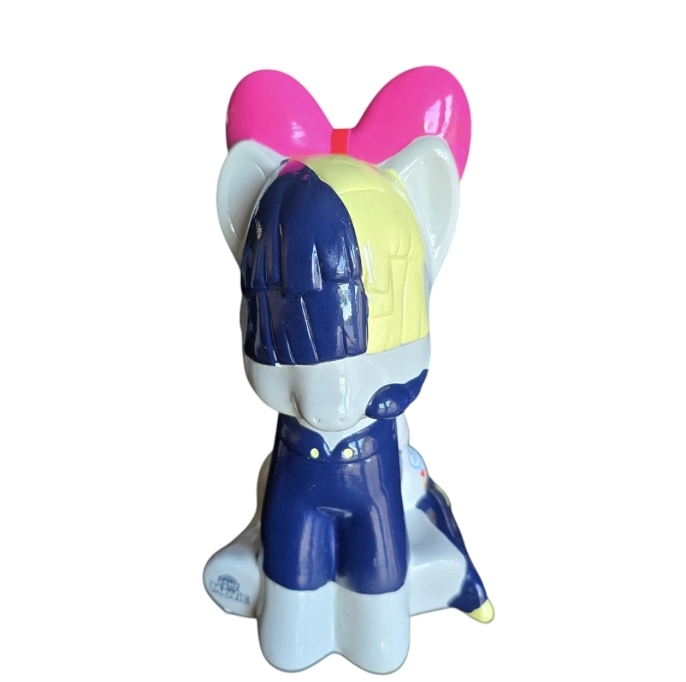 My Little Pony Ceramic Piggy Bank Gray Pink Blue 2017 *